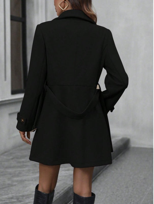 Women's tailored jacket with lapel collar + (FREE SCARF)