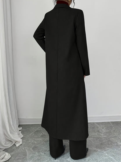 Women'S Minimalist Fashion Long Suit Set