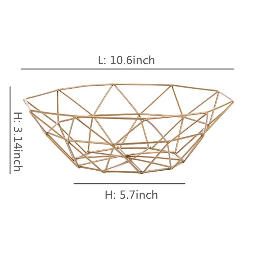 Nordic Wire Fruit Basket