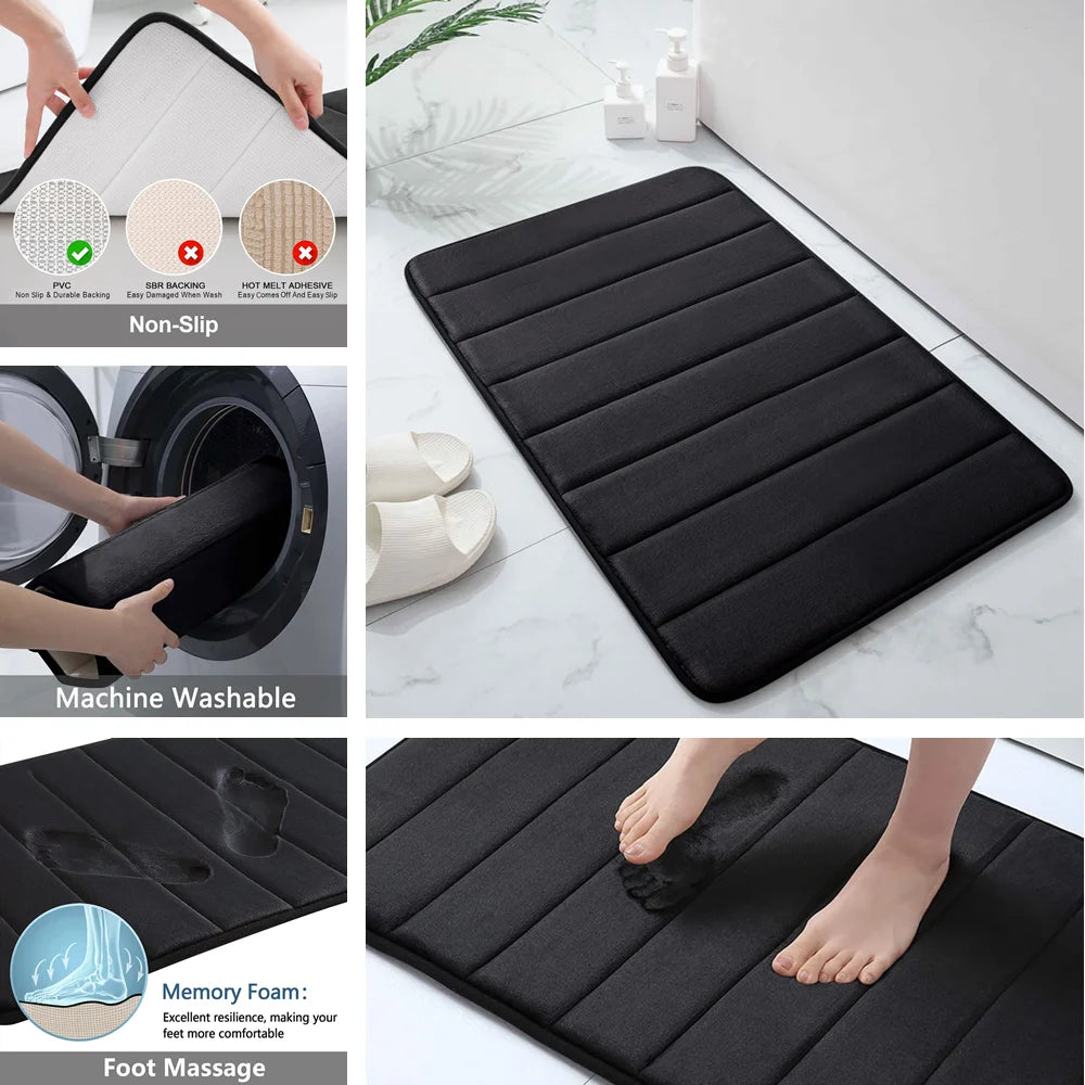 Memory Foam Anti-Slip Bath Mat