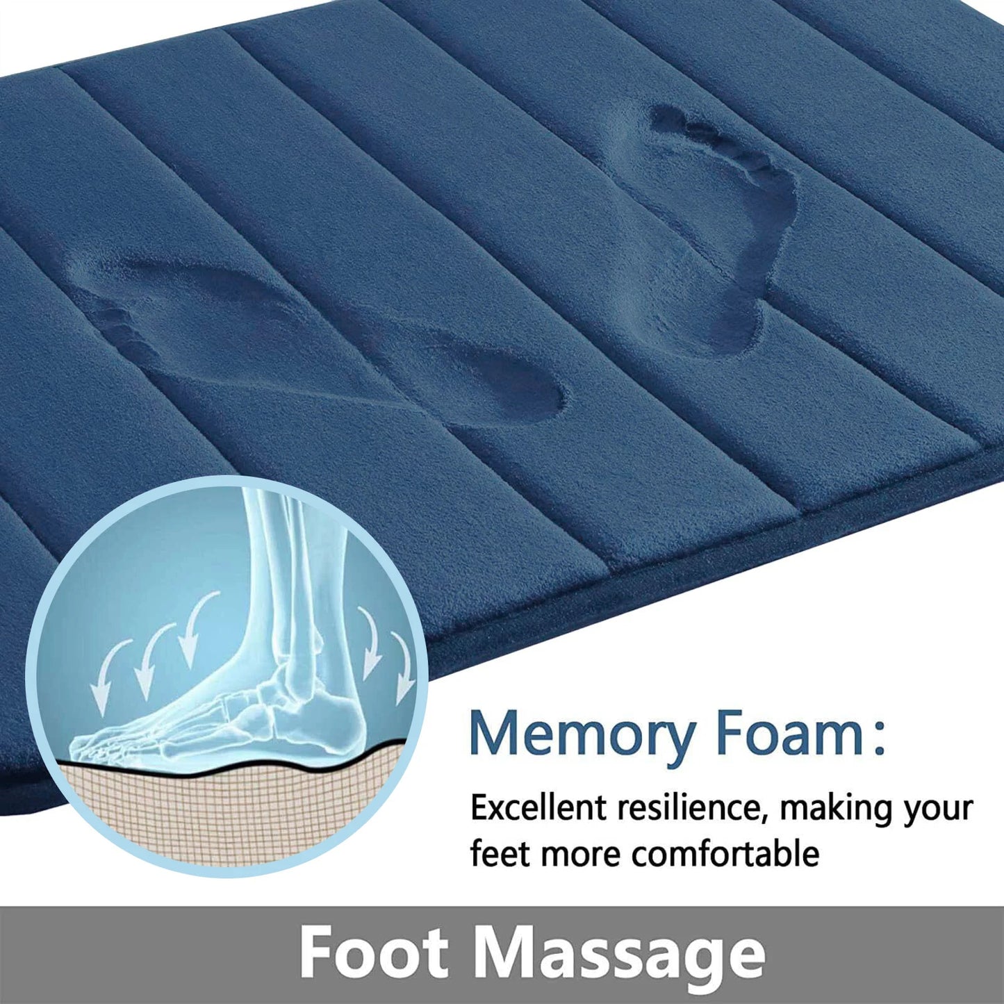 Memory Foam Anti-Slip Bath Mat
