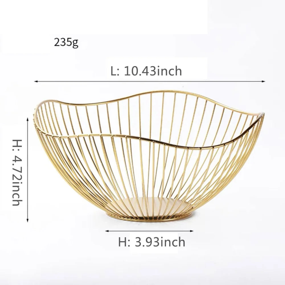 Nordic Wire Fruit Basket