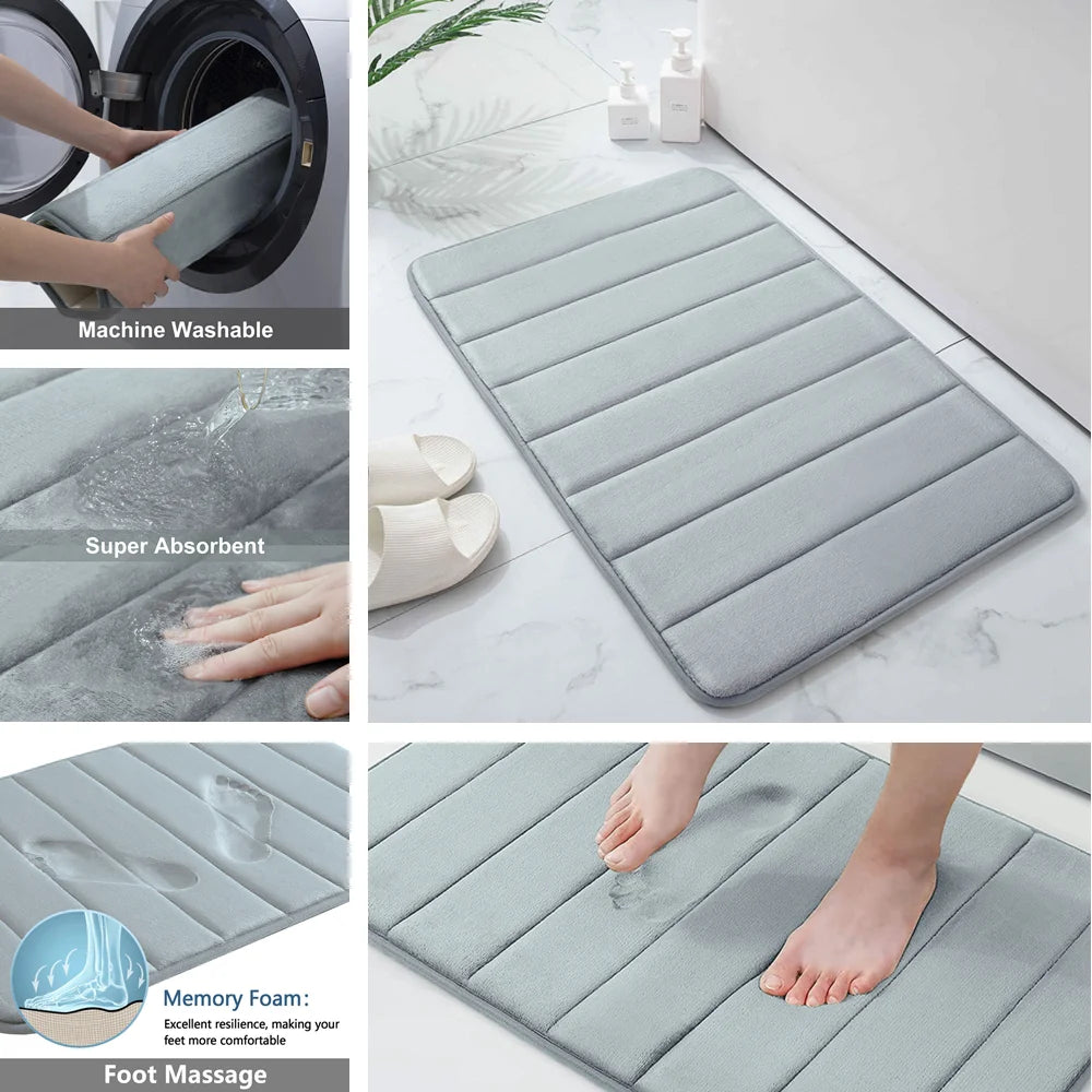Memory Foam Anti-Slip Bath Mat