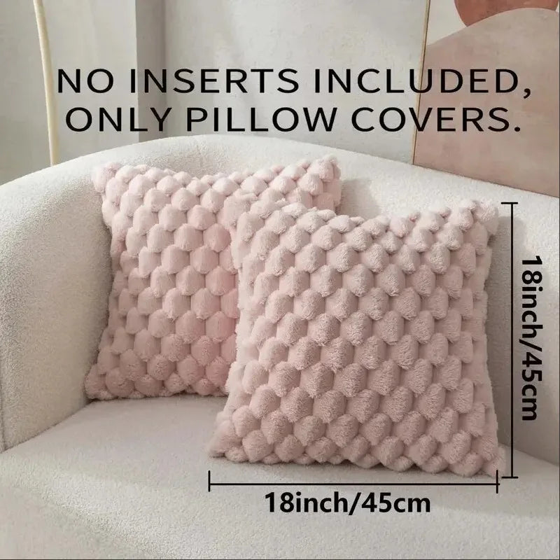 3D Textured Knit Cushion Cover