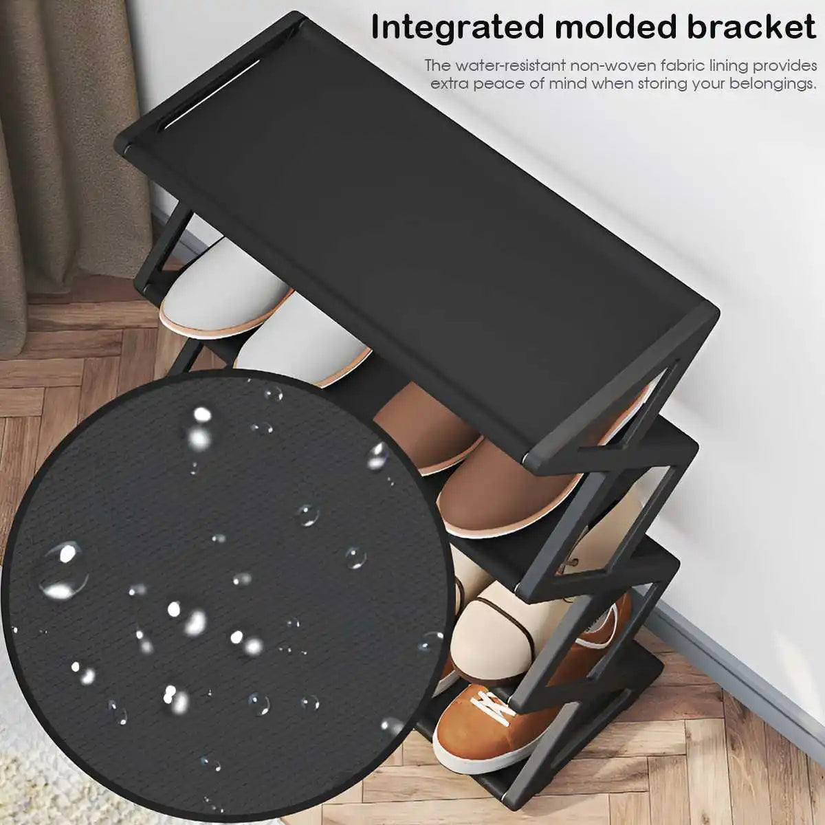 X-Frame 4-Tier Shoe Rack Organiser