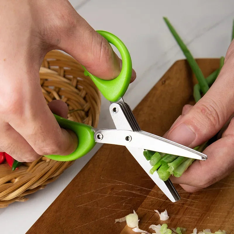 Multi-Blade Herb & Vegetable Scissors