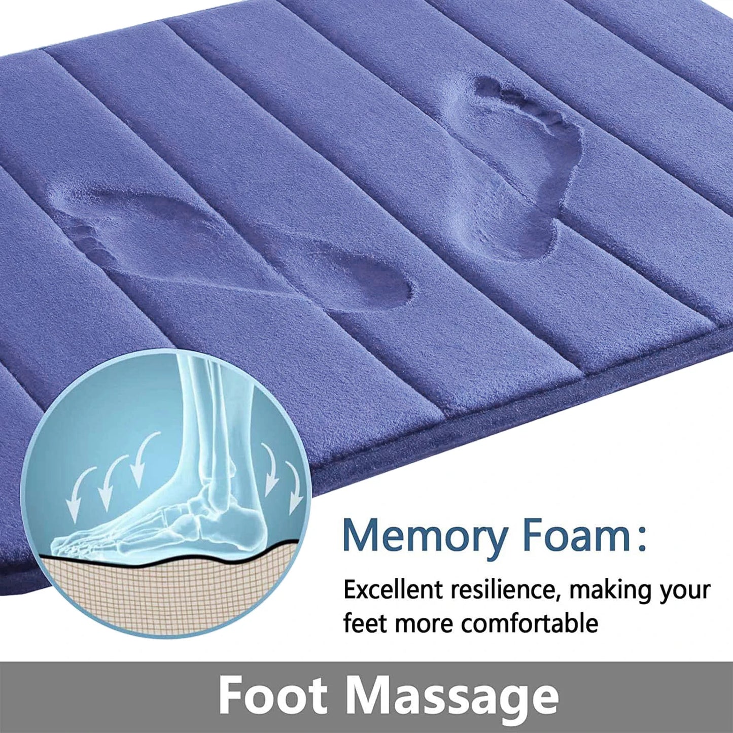 Memory Foam Anti-Slip Bath Mat