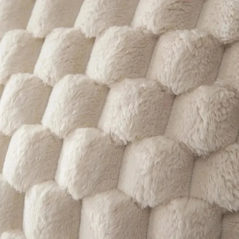 3D Textured Knit Cushion Cover