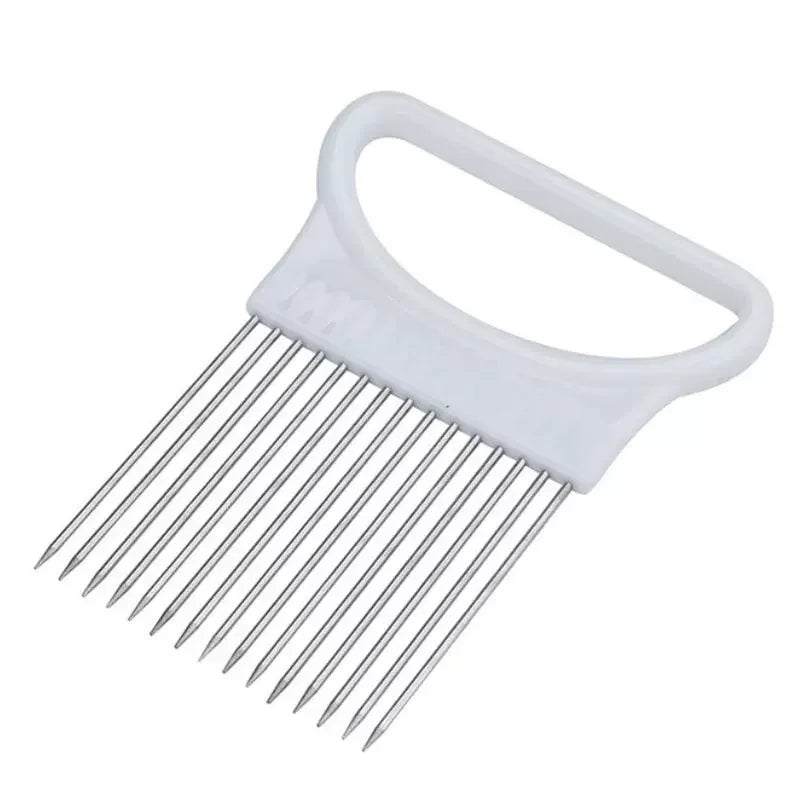 Stainless Steel Onion Holder & Slicer