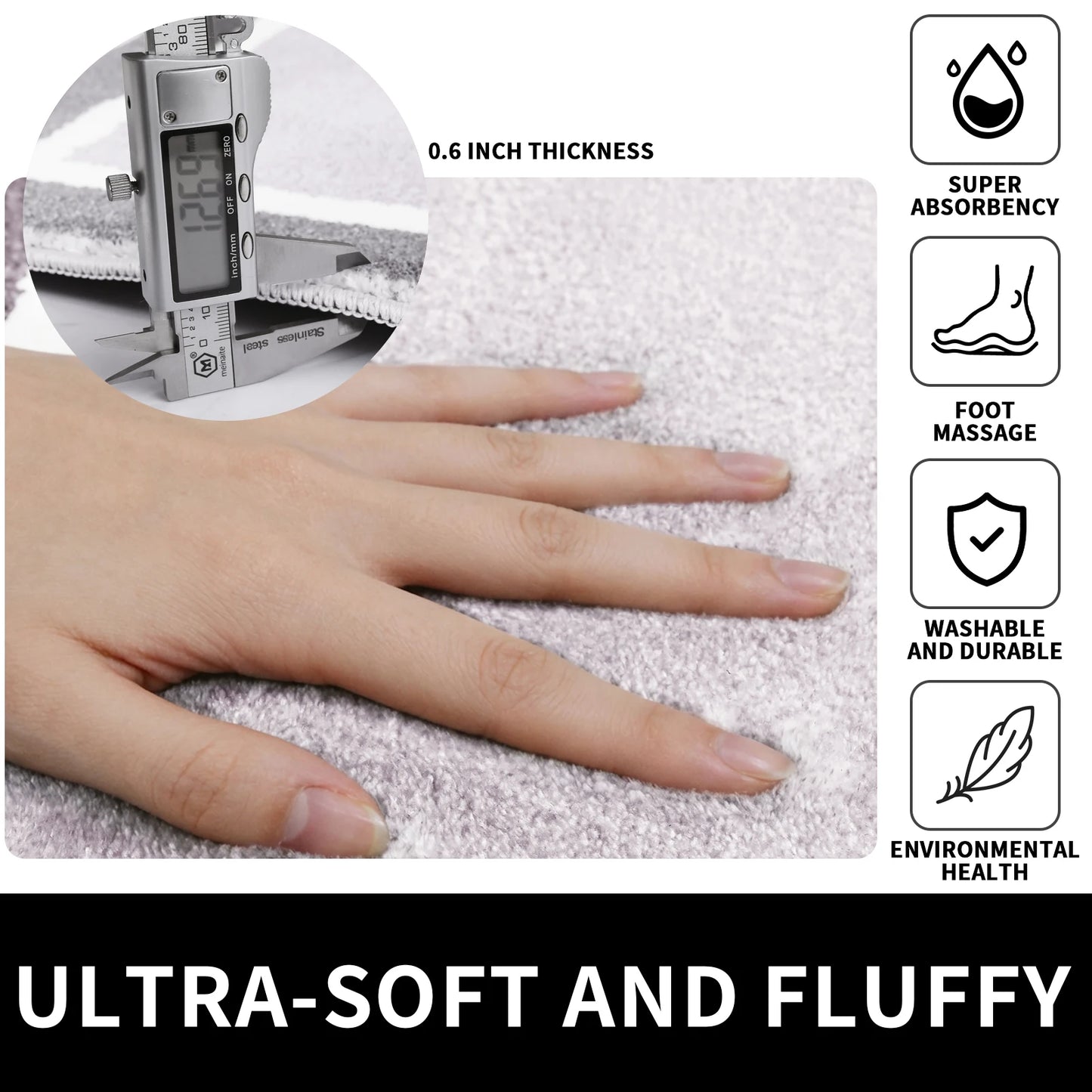 Memory Foam Anti-Slip Bath Mat
