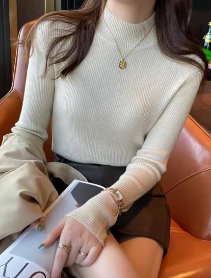 [BUY 1 GET 3] Classic Ribbed Sweater