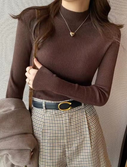 [BUY 1 GET 3] Classic Ribbed Sweater