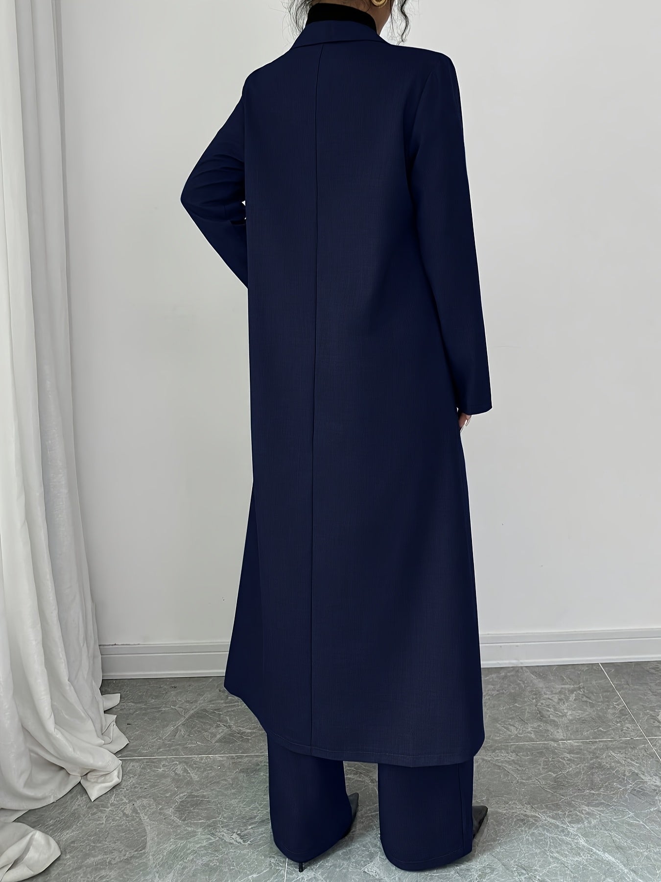 Women'S Minimalist Fashion Long Suit Set